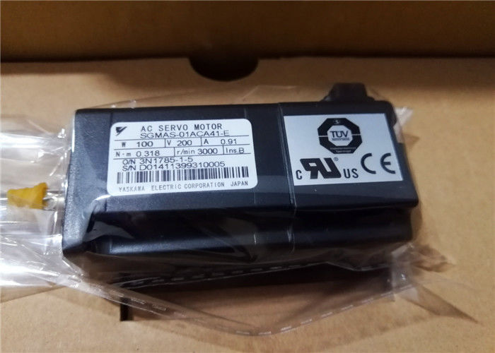 YASKAWA SGMAH Sigma II SGMAS-01ACA61 AC SERVO MOTOR 100W 0.91A 0.318N.m