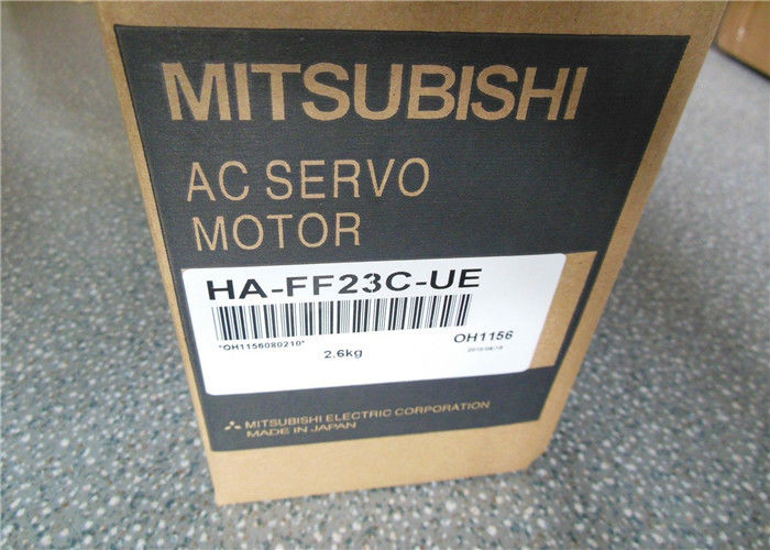 Mitsubishi 200W AC SERVO MOTOR HA-FF23C-UE 3AC 129V 1.3A 3000 rpm op voorraad