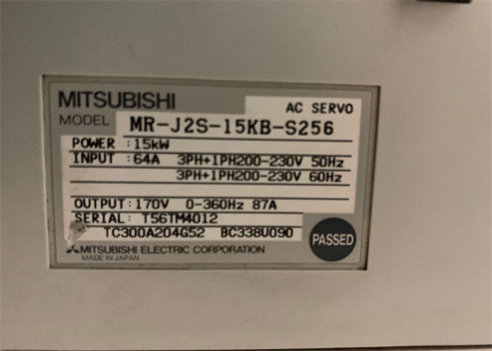 Mitsubishi Electric 15kw Industrial Driver MR-J2S-15KB-S256 AC SERVO AMPLIFIER Nieuw op voorraad