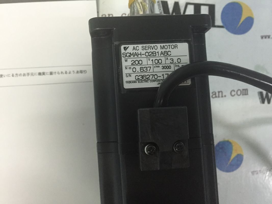 Yaskawa AC Industriële Servomotor SGMAH-02B1A6C 200W 200V BRAND NEW