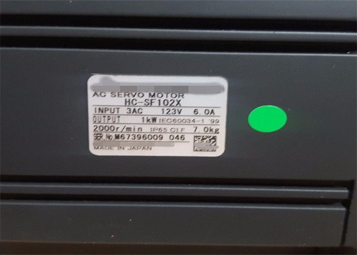 1 kW Mitsubishi Industrial Control Elektromotor HC-SF102X 3-fase wisselstroom servomotor