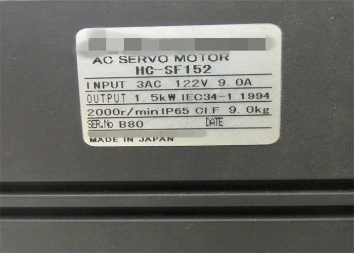 1.5Kw 3 fase servomotor, MITSUBISHI AC Sterke servomotor HC-SF152 HC-SF152K