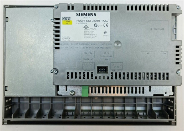 6AV6643-0BA01-1AX0 SIEMENS OP 277 6 BEDIENINGSPANEEL 5,7 TFT-DISPLAY 4 MB