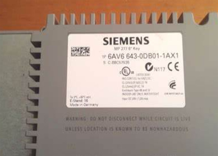 6AV6643-0DB01-1AX1 MP 277 8 KEY MULTI PANEL MET RETENTIVE MEMORY 7.5 TFT