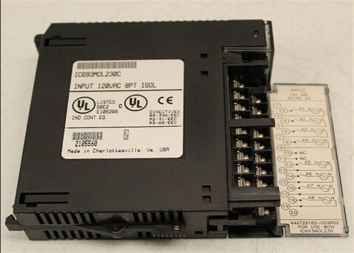 GE FANUC IC693MDL731 discrete uitgangsmodule Typische scansnelheid 0,22 ms per 1k van logica