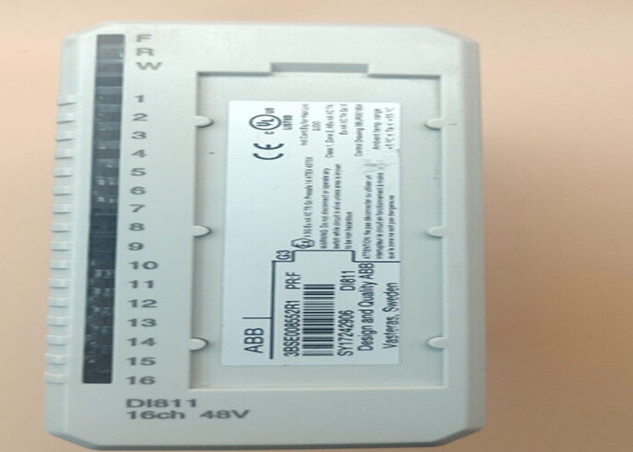 ABB DI811 3BSE008552R1 Digitale IO-module voor 48V met 16 kanalen en LED-indicatoren