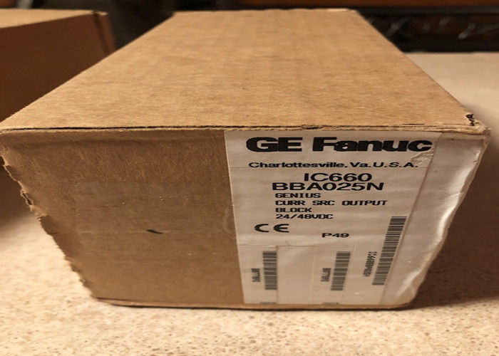 GE Fanuc GE-IP Genius I/O IC660BBA025 is een blok 24/48Vdc Analog Current Source met zes uitgangen