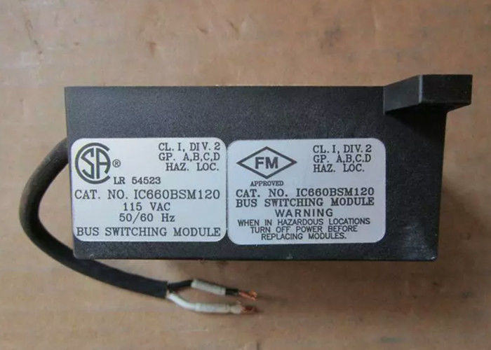 De IC660BSM120 is een Genius I/O-system Bus Switching module die wordt gebruikt om I/O-apparaten te koppelen