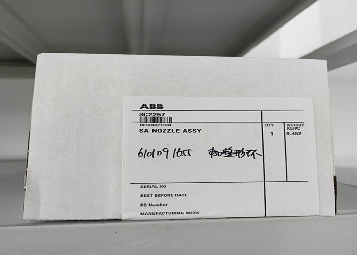 ABB 3C2257, SA NOZZLE ASSY,Oorsprongsland Japan, Spare_parts,Nettogewicht van het product 0,452 kg