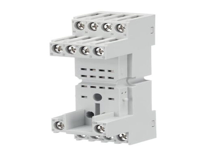 ABB CR-M4SS Standaard stopcontact voor 2c/o of 4c/o CR-M relais, De CR-M4SS stopcontact is van de CR-M (miniatuur) relais reeks