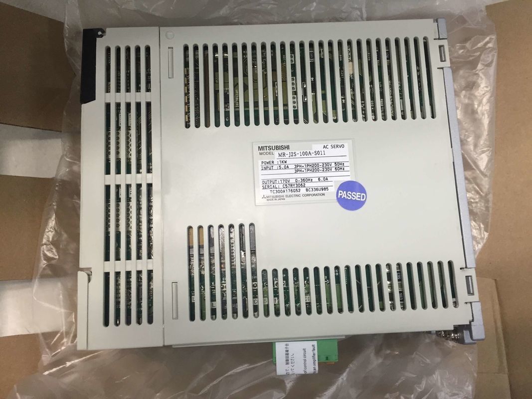 MITSUBISHI 1KW AC Servo Versterker MR-J2S-100A-S01 3 Fase Motor Drive Nieuw in voorraad