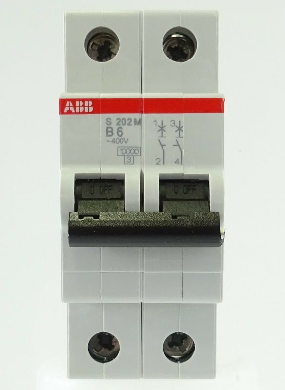 ABB 2cds272001r0065 s202m-b6 Hulpcontactkern S200-serie schakelaar